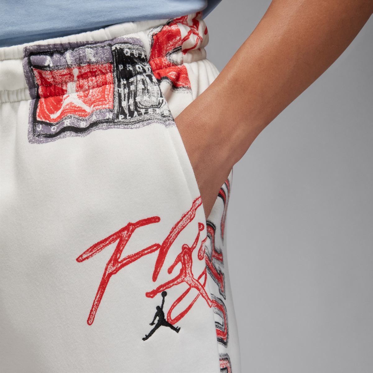МУЖСКИЕ ШТАНЫ JORDAN FLIGHT ESS AOP FLC PANT (FN4547-133)