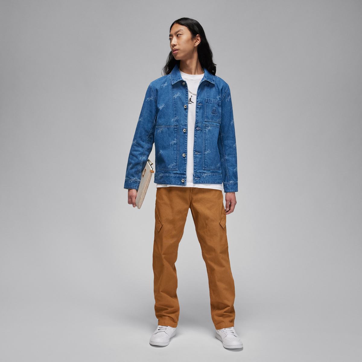 МУЖСКОЙ ПЕДЖАК JORDAN FLIGHT HRTG DENIM (FN4649-436)