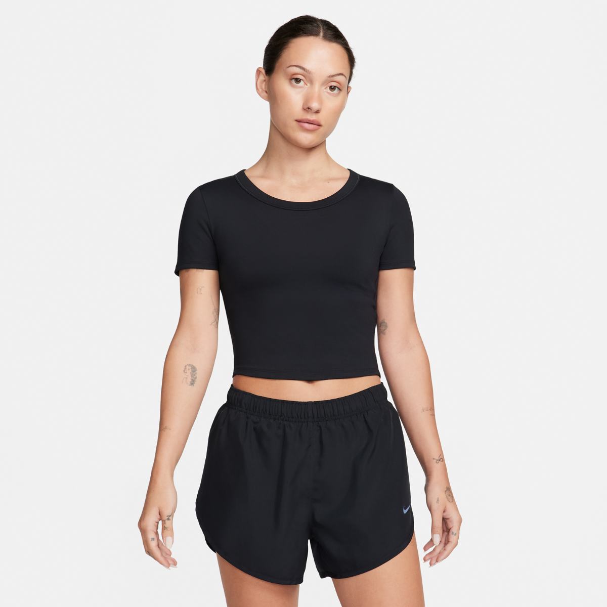 ЖІНОЧА ФУТБОЛКА NIKE ONE FITTED DF SS TOP (FN2804-010)