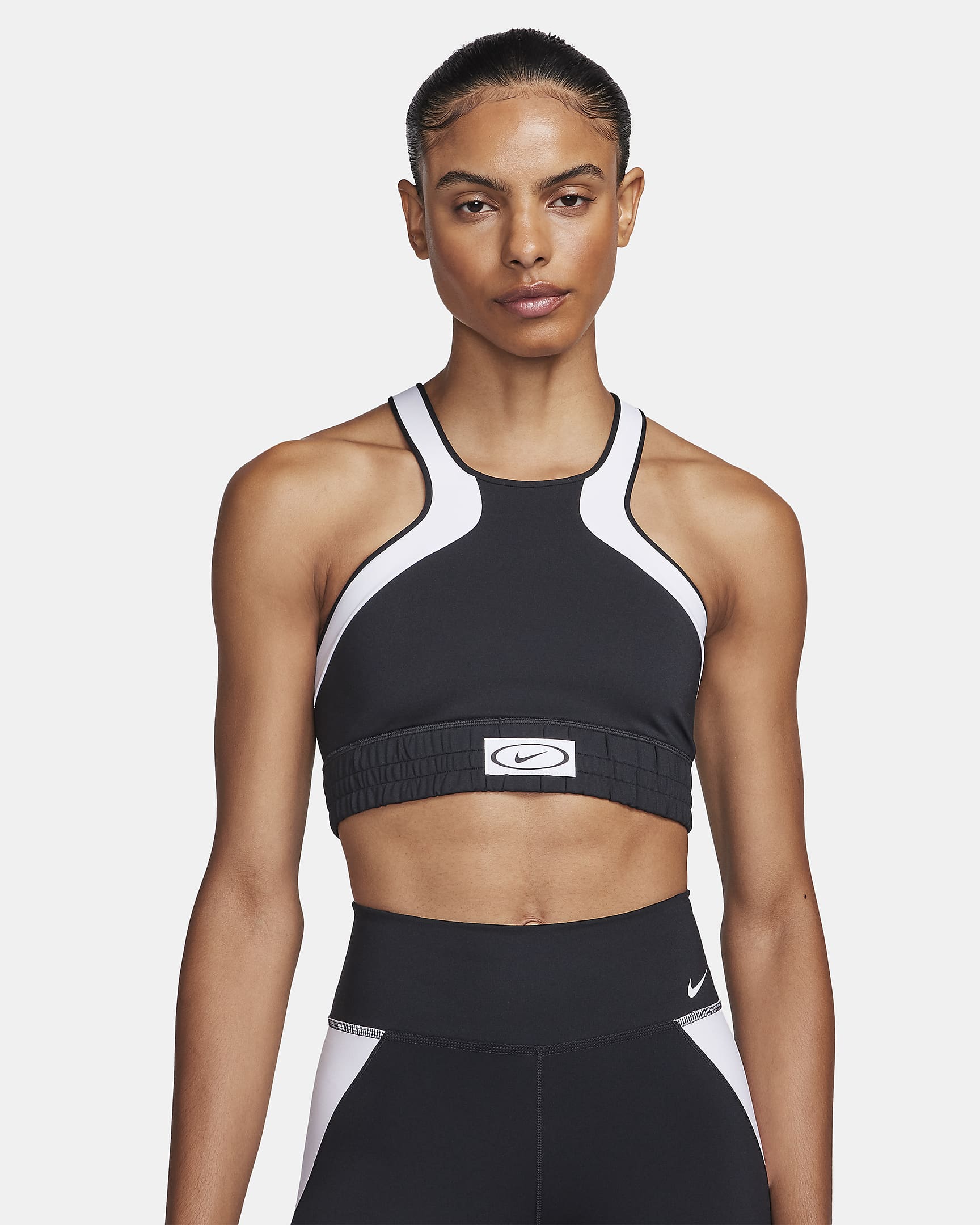 ЖІНОЧИЙ СПОРТИВНИЙ ТОП NIKE DF HN CB BRA SSNL (FN2743-010)