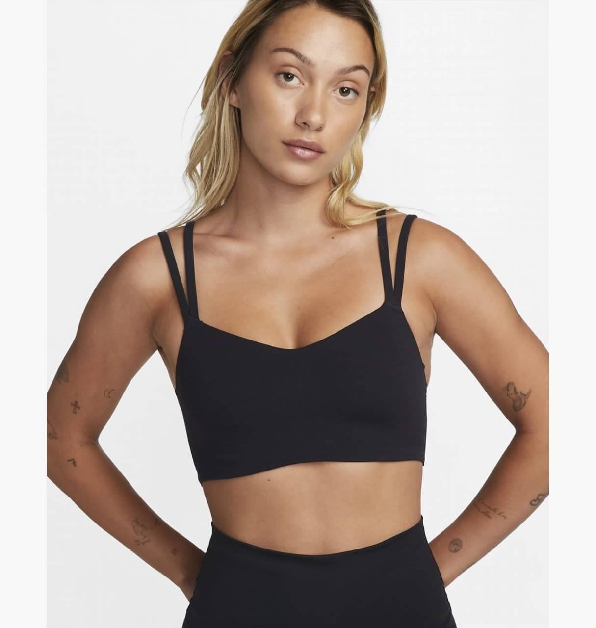 ЖІНОЧИЙ ТОП СПОРТИВНИЙ NIKE DF ALATE TRACE BRA (DO6608-010)