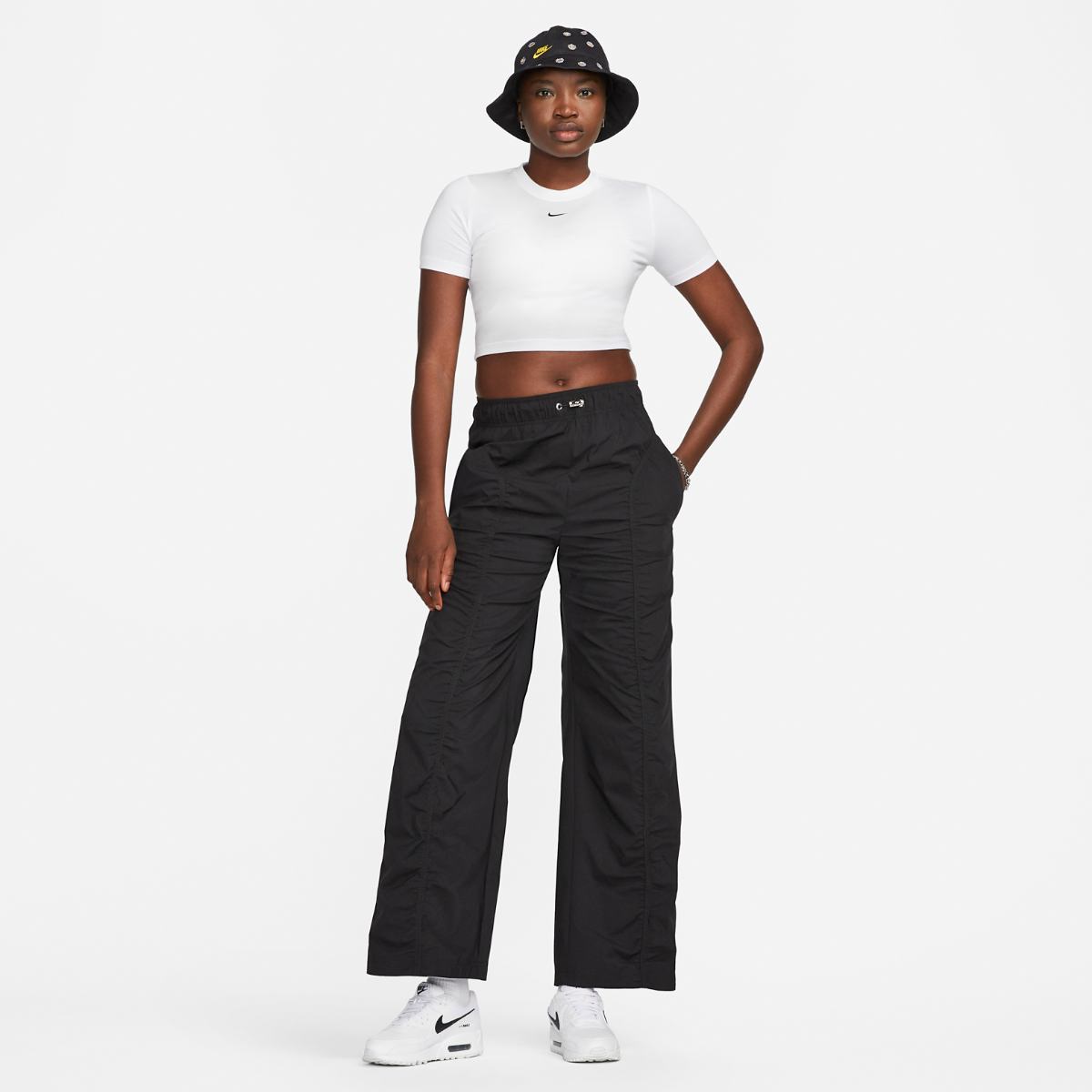 WOMEN'S T-SHIRT NIKE NSW ESSNTL SLM CRP (FB2873-100)
