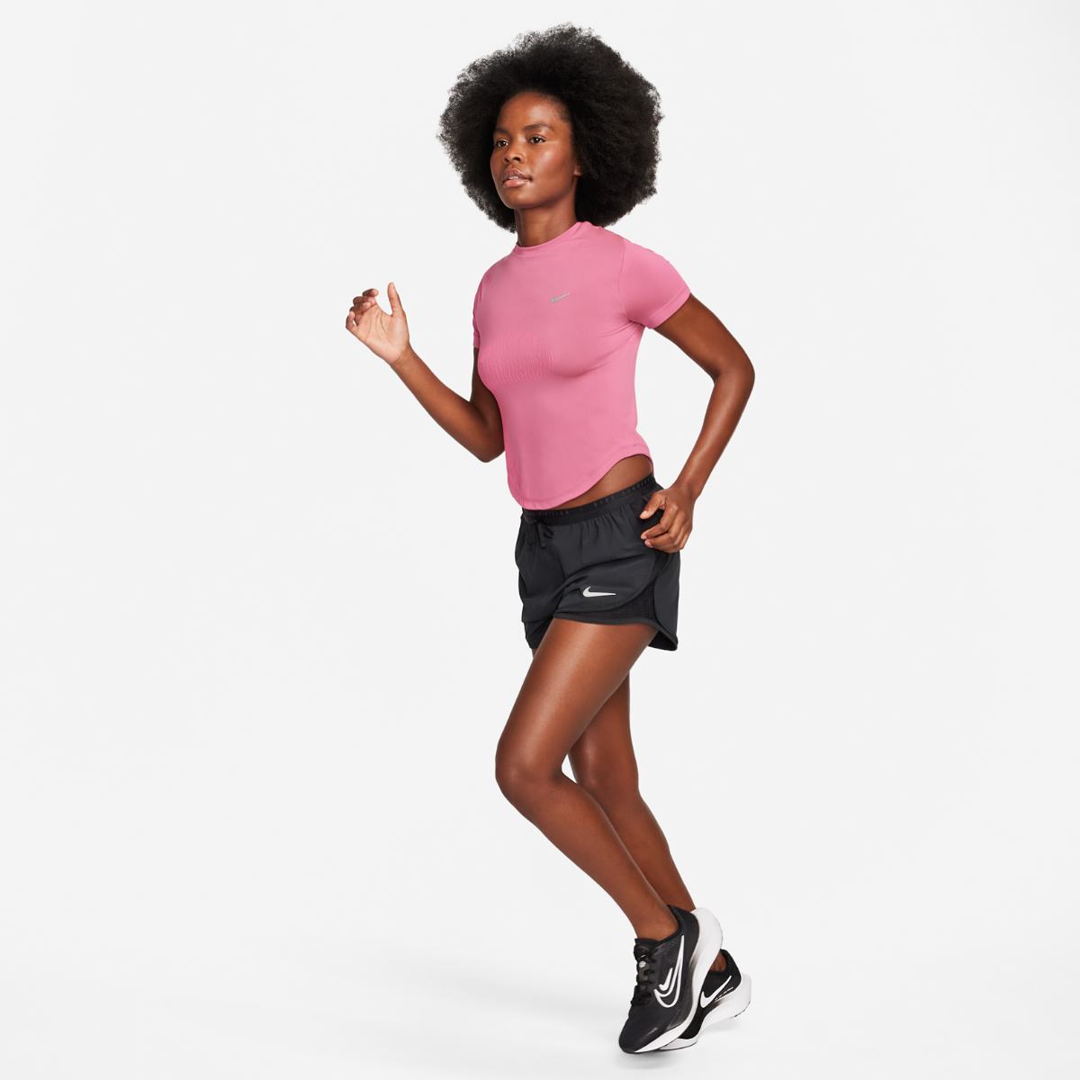 WOMEN'S T-SHIRT NIKE RN DVN DFADV ENG SS TP (FN2581-605)