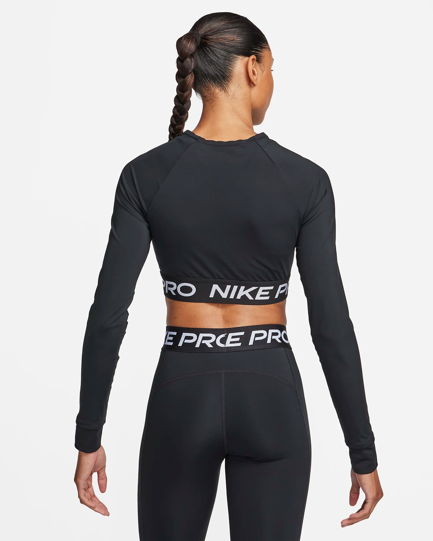 ЖІНОЧИЙ КРОП-ТОП NIKE PRO DF 365 LS (FV5484-010)