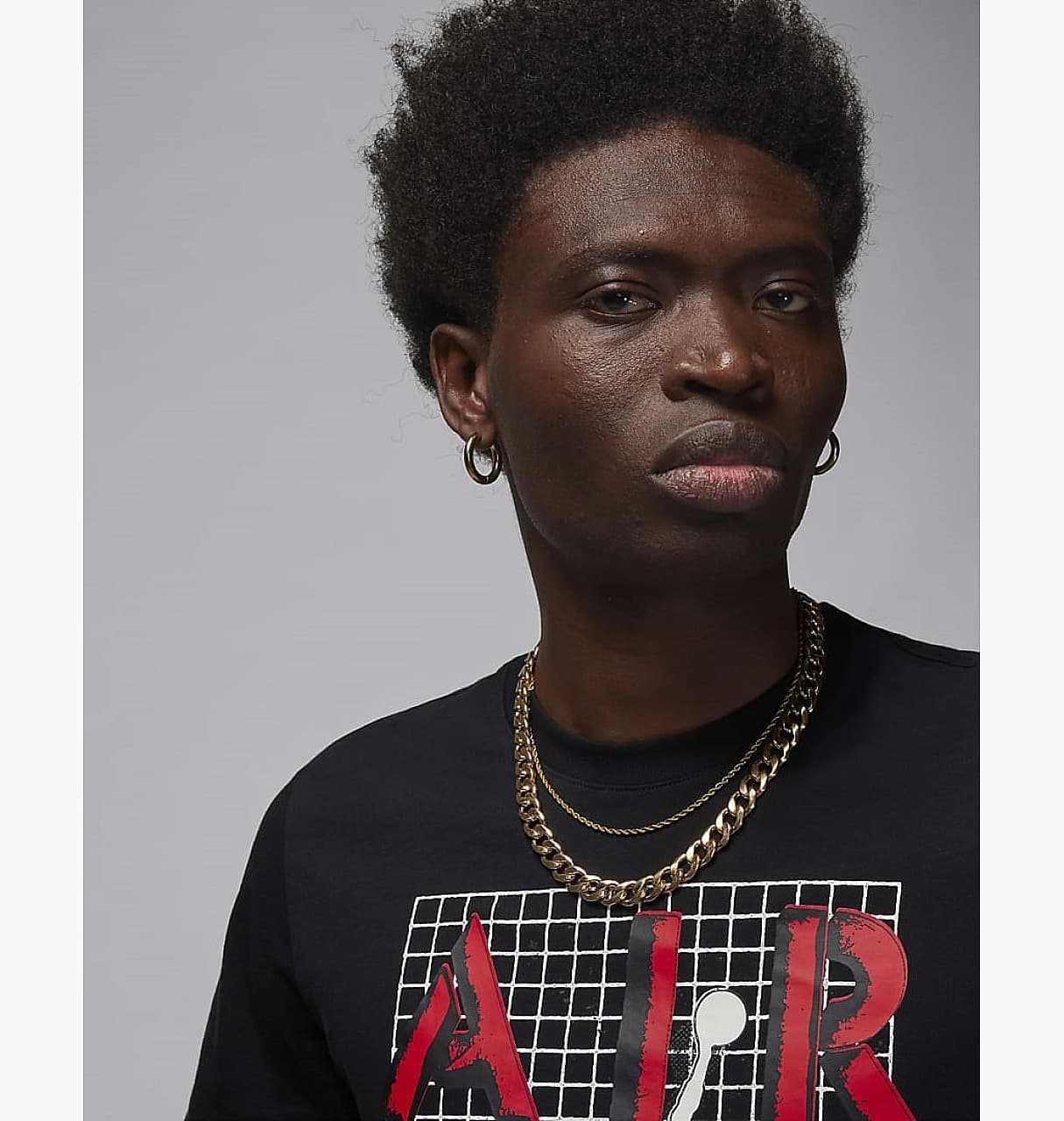 MEN'S JORDAN BRAND JM STACK SS CREW T-SHIRT (FN5978-010)