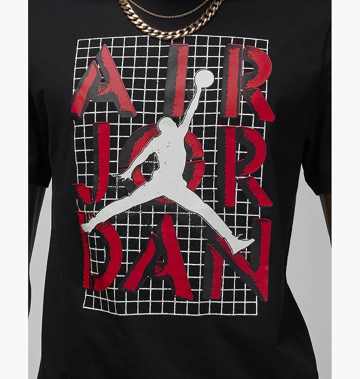MEN'S JORDAN BRAND JM STACK SS CREW T-SHIRT (FN5978-010)