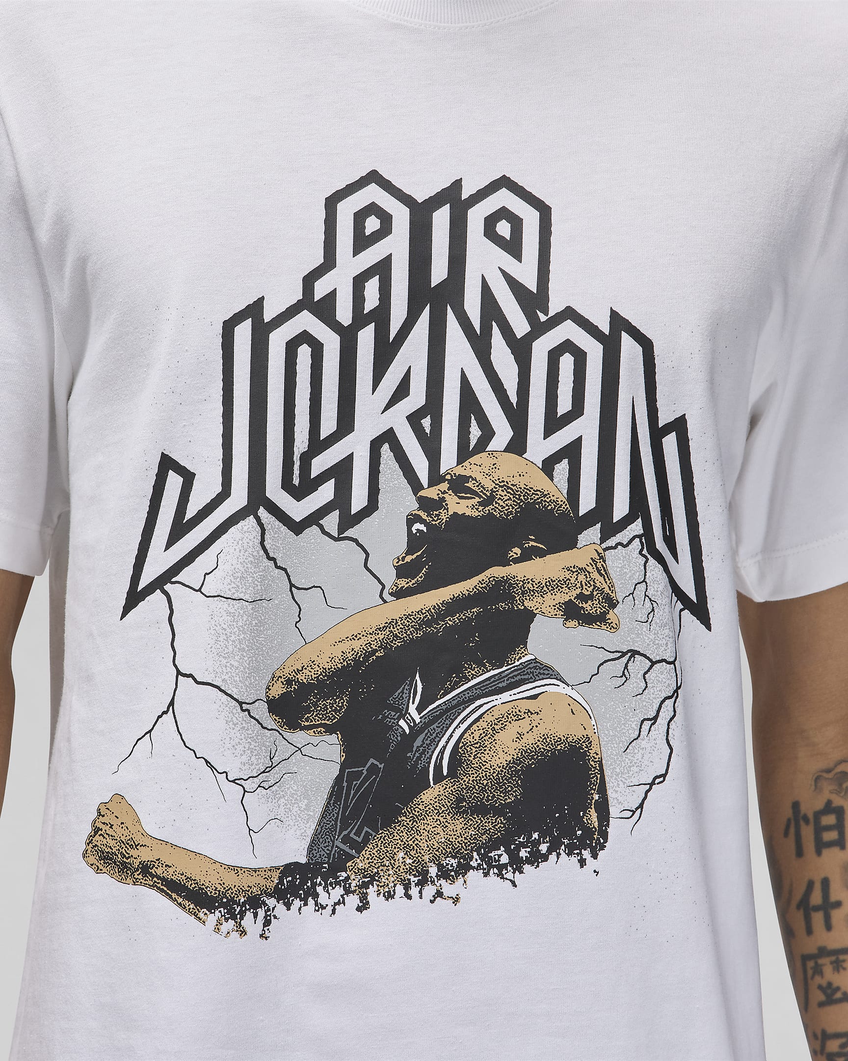 МУЖСКАЯ ФУТБОЛКА JORDAN FLIGHT SPRT SS DF GFX CREW (FN6016-100)
