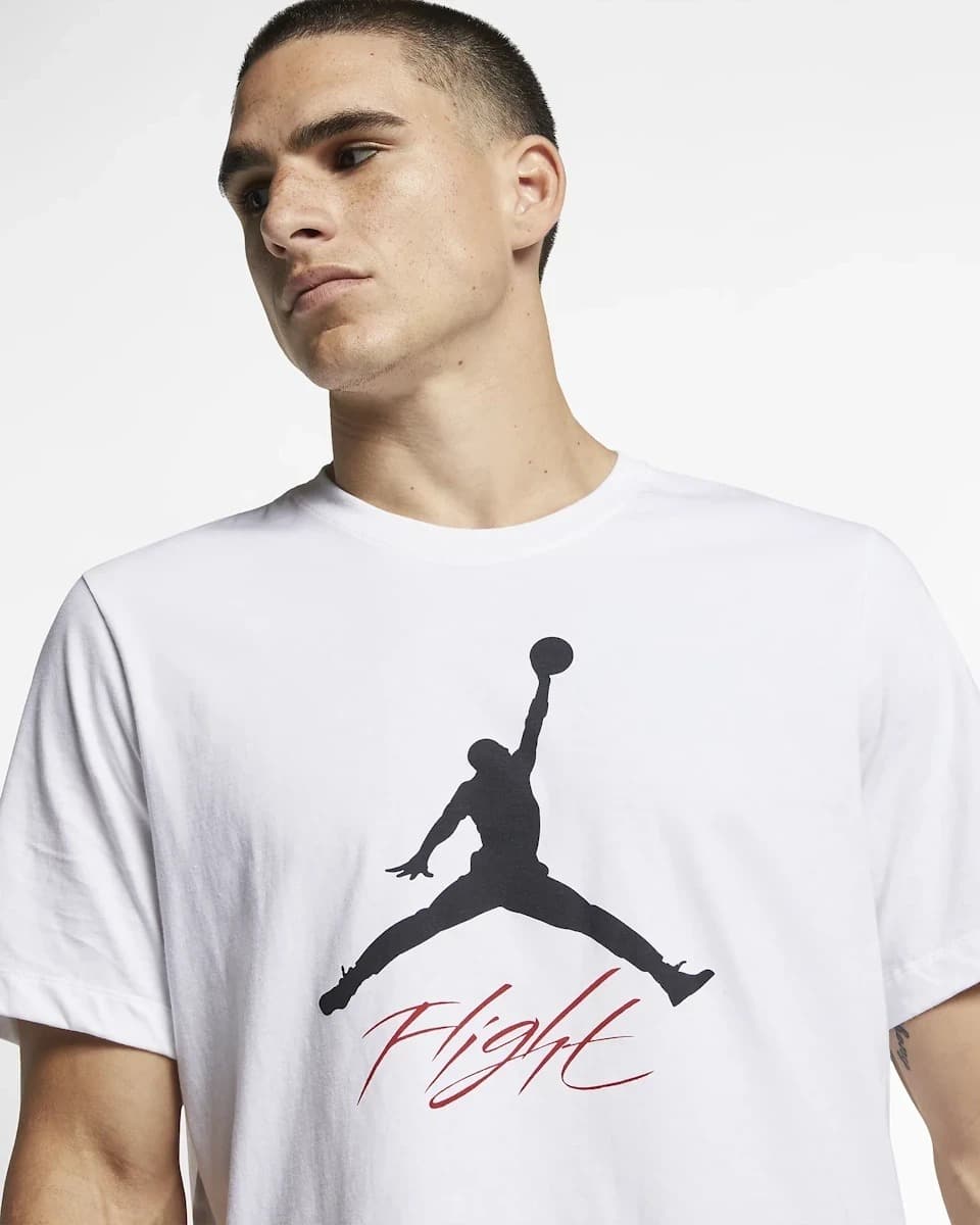 MEN'S JORDAN JUMPMAN FLIGHT HBR TEE (AO0664-100)