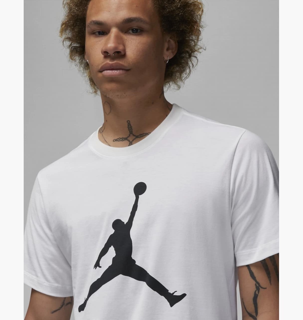 MEN'S JORDAN M J JUMPMAN SS CREW T-SHIRT (CJ0921-100)