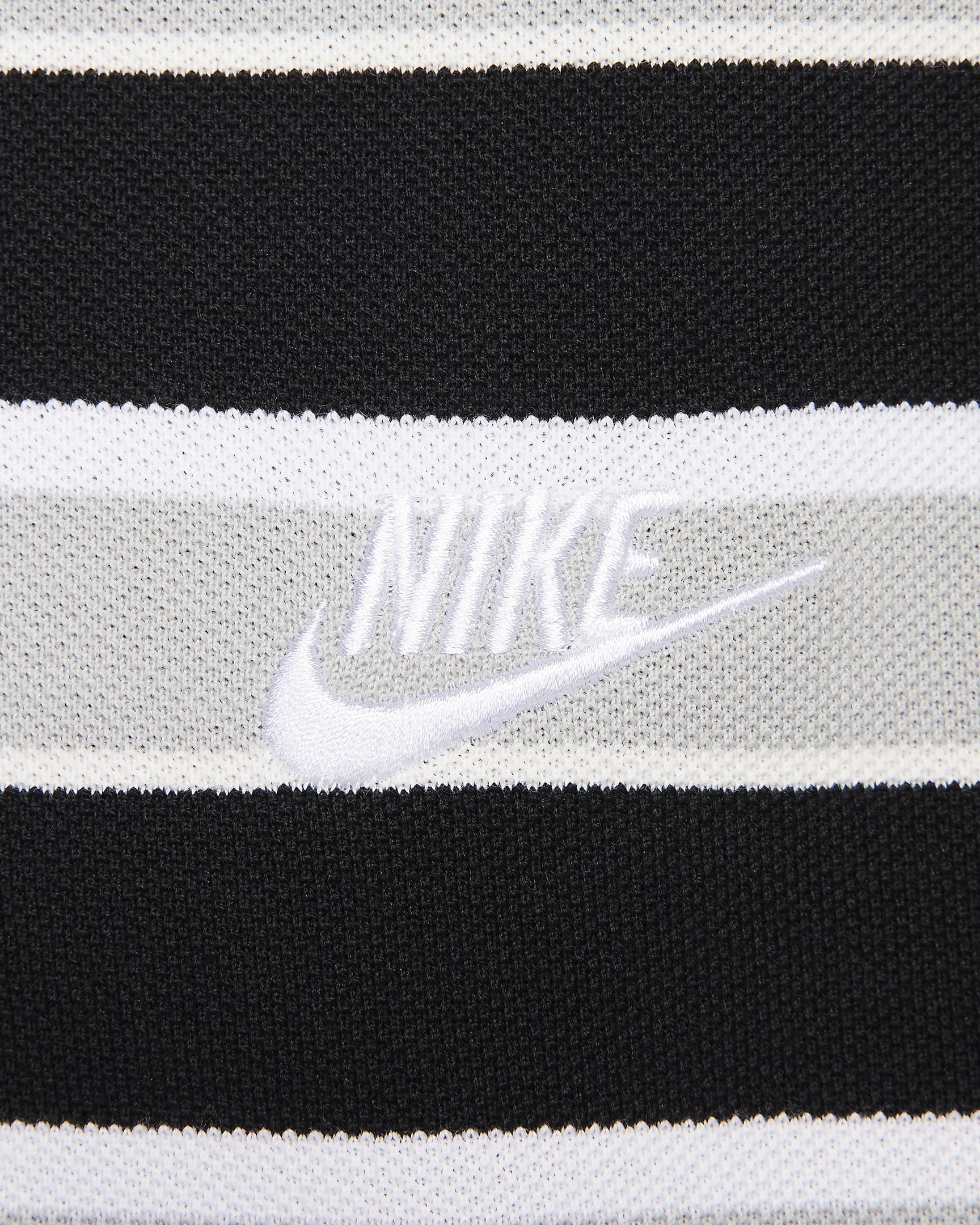 MEN'S NIKE POLO CLUB STRIPE T-SHIRT (FN3896-010)