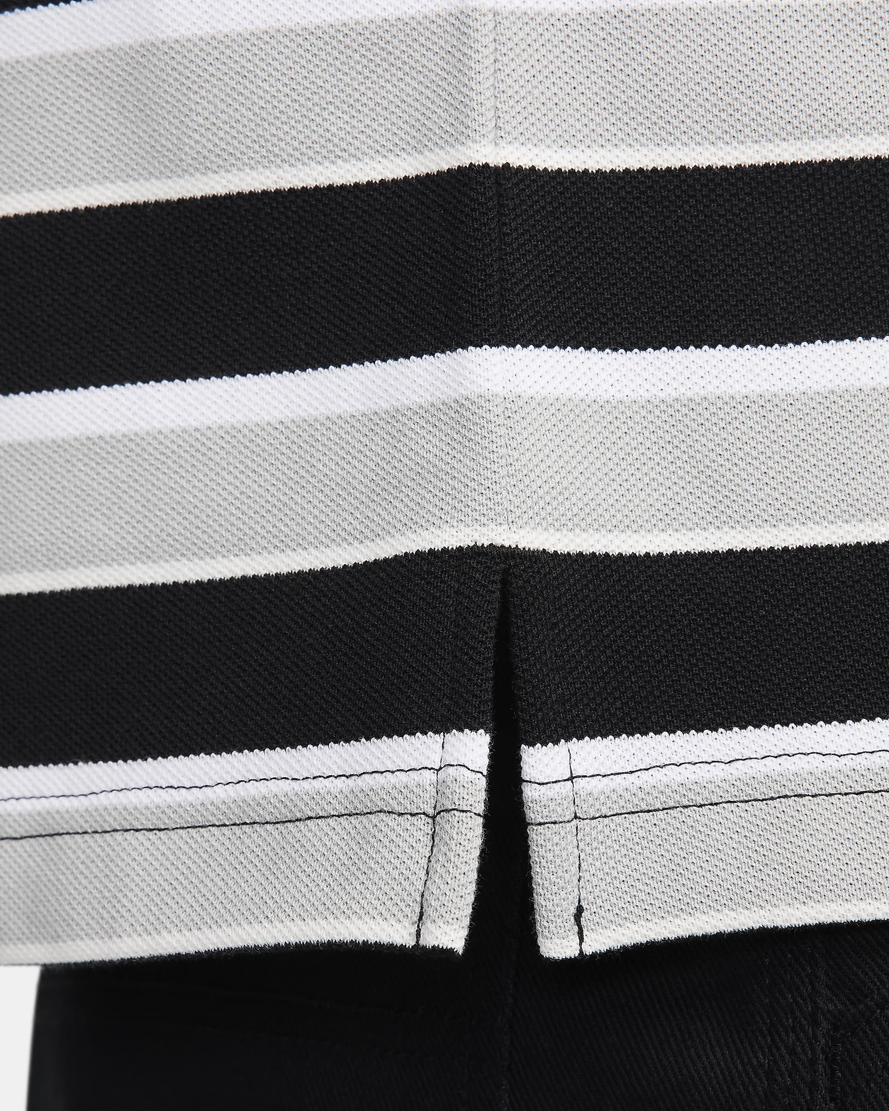 MEN'S NIKE POLO CLUB STRIPE T-SHIRT (FN3896-010)