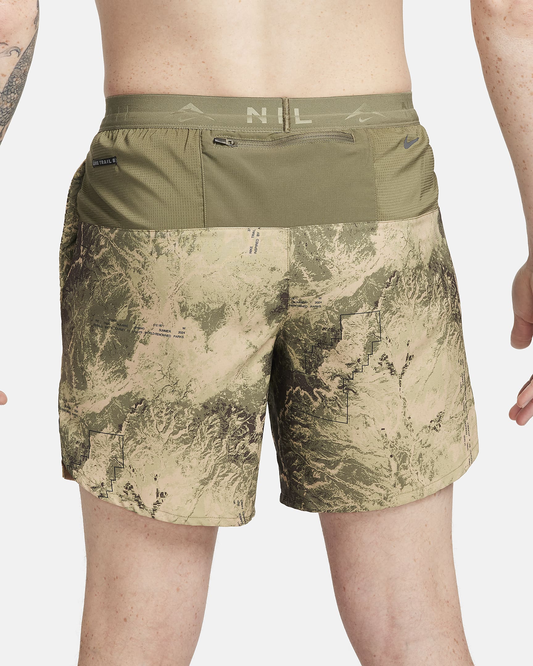 МУЖСКИЕ ШОРТЫ NIKE TRAIL DF STRIDE 7BF SHORT AOP (FN3314-222)