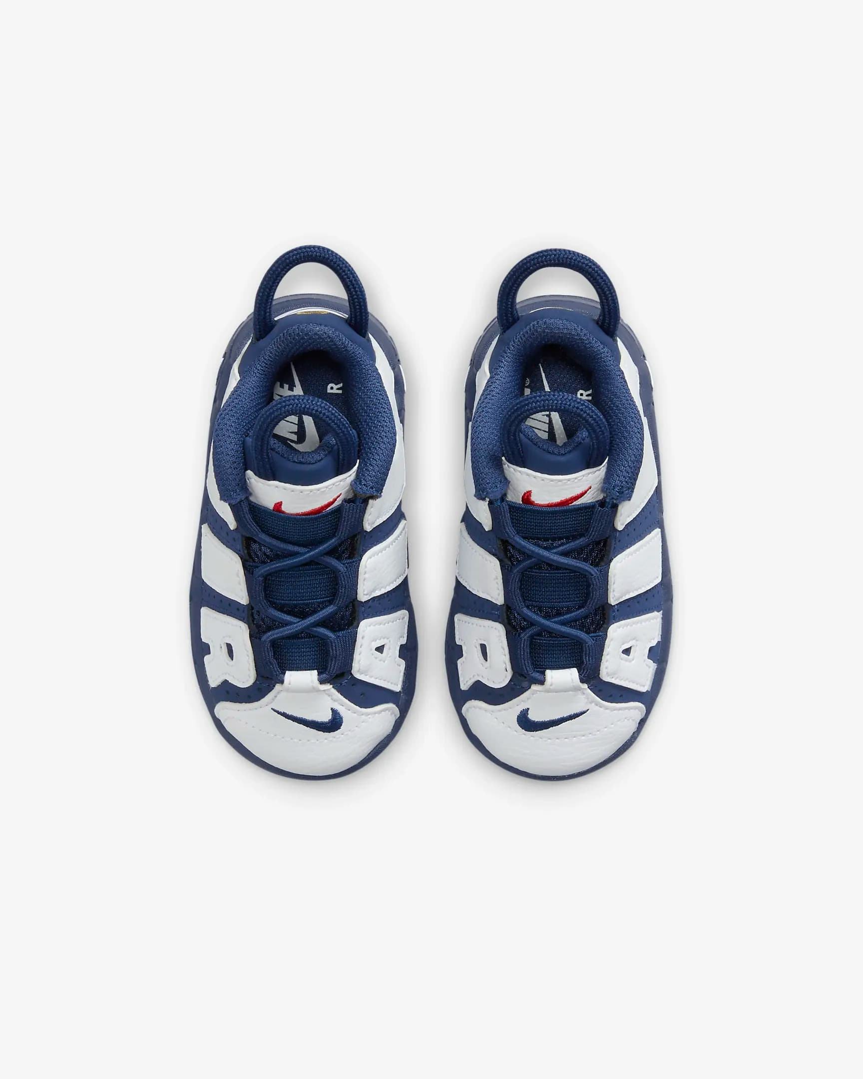 KIDS NIKE AIR MORE UPTEMPO (TD) SNEAKERS (FV5368-100)