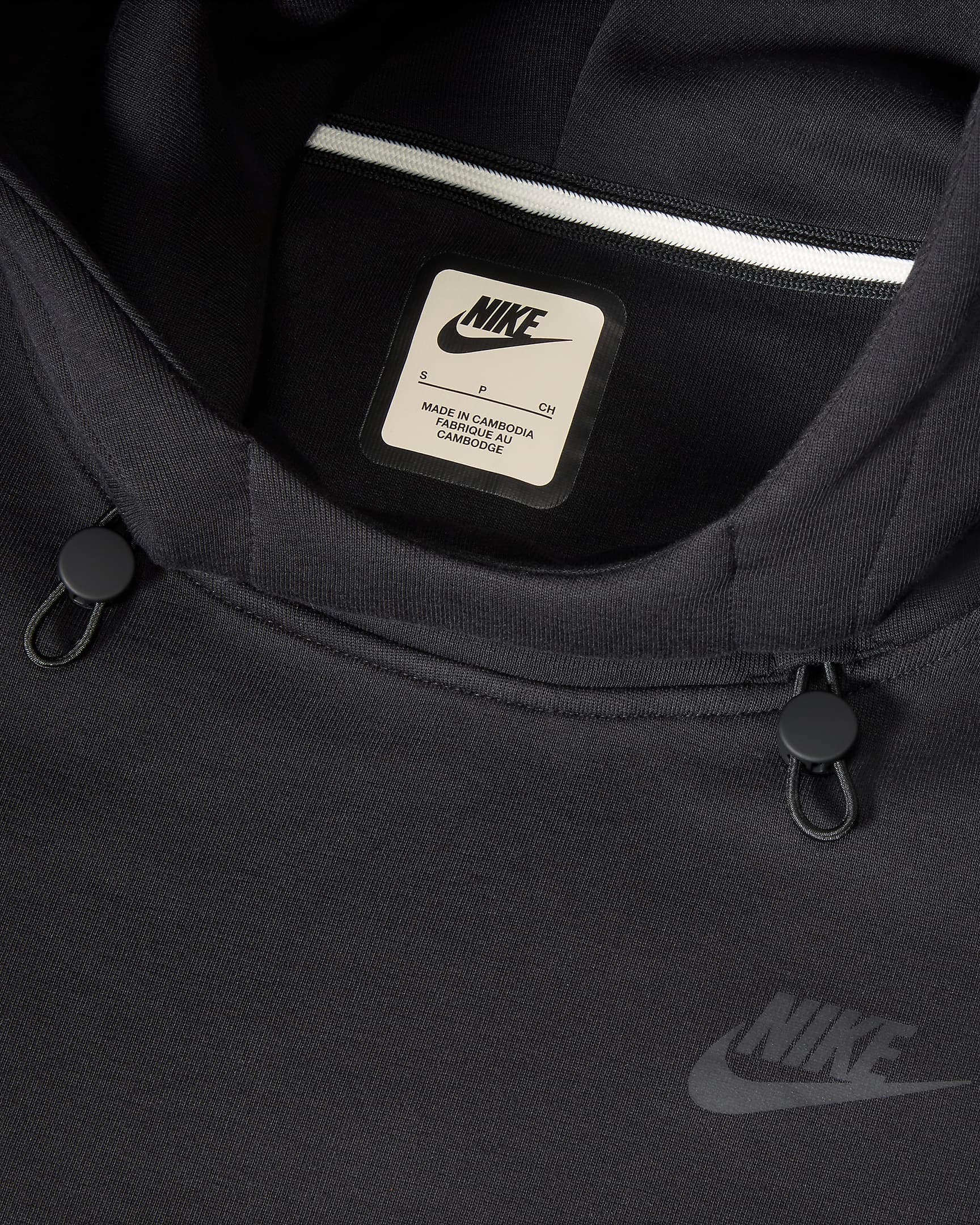 WOMEN'S SWEATSHIRT NIKE NSW TCH FLC OS HDY (FV6322-010)