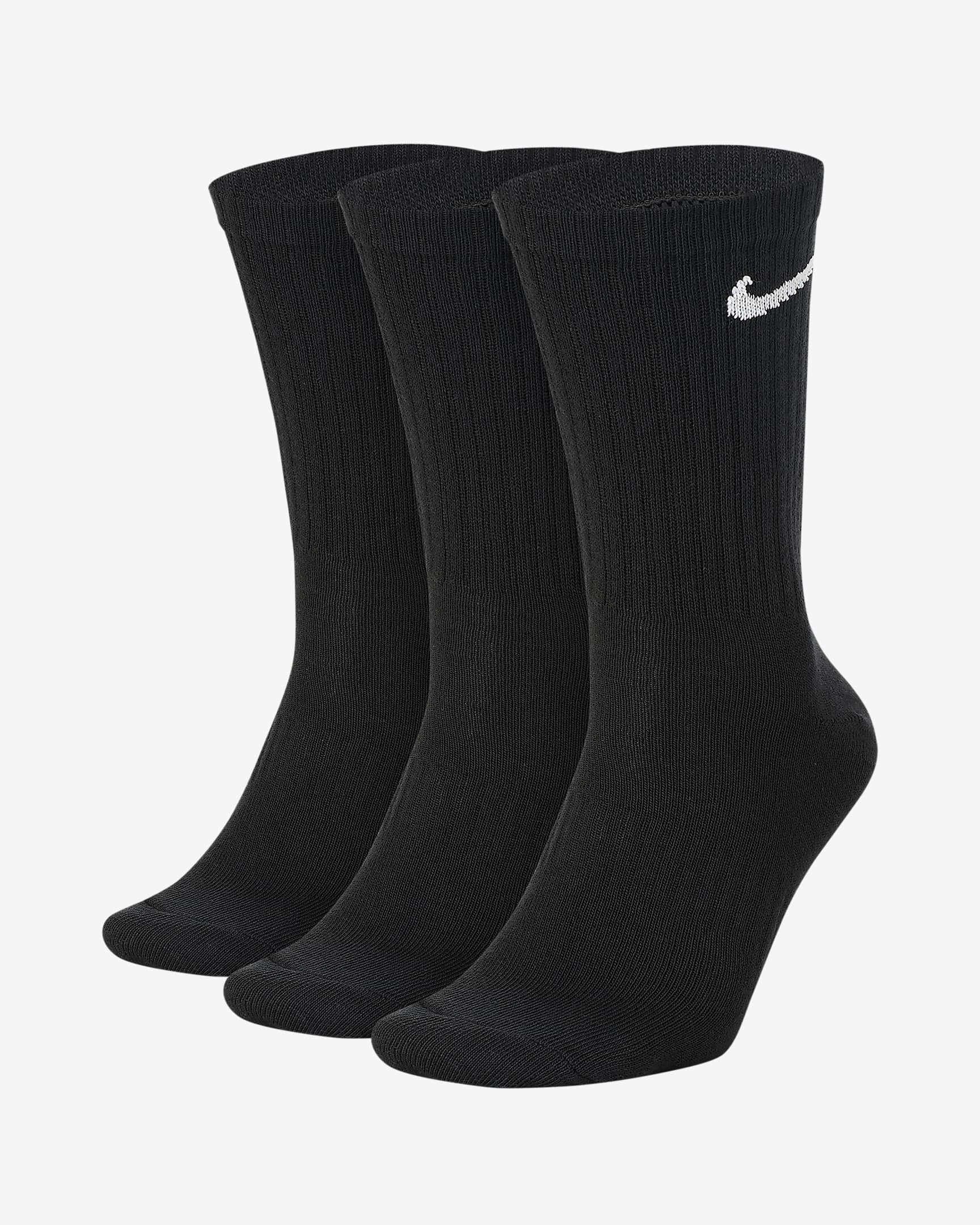 ШКАРПЕТКИ NIKE U NK EVERYDAY LTWT CREW 3PR (SX7676-010)