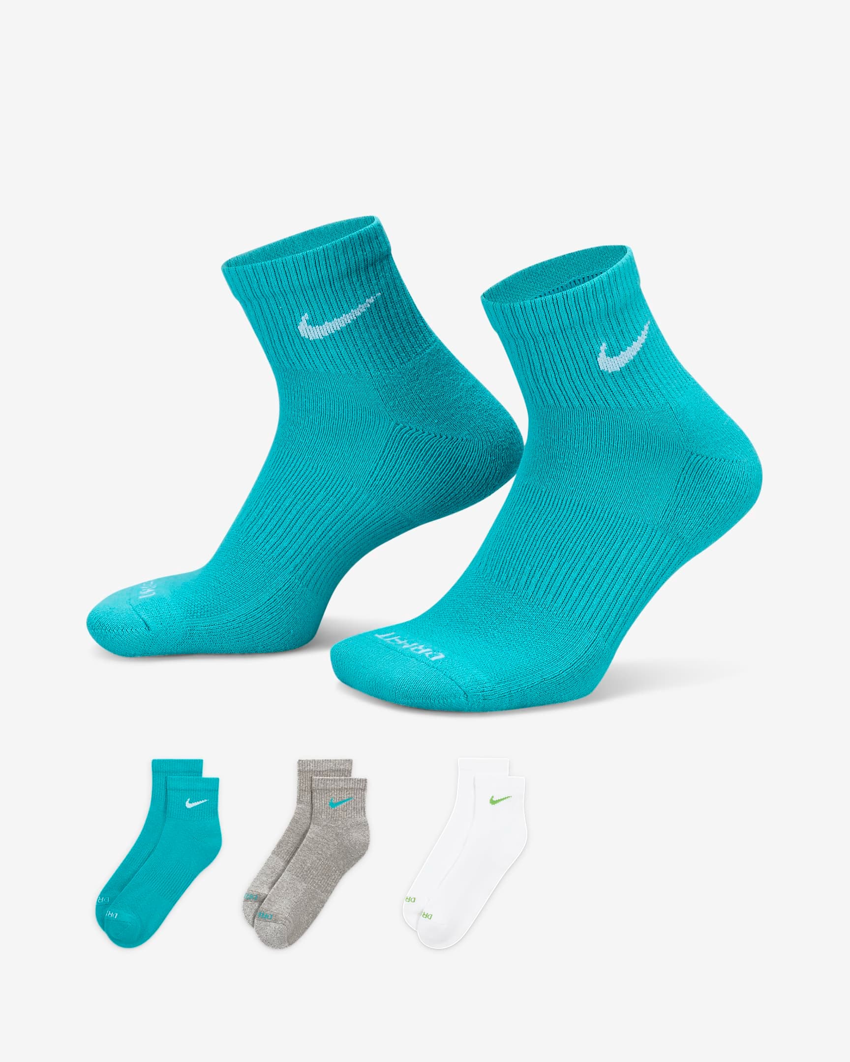 SOCKS NIKE U NK EVRY PLS CSH ANK 3PR 132 (SX6890-967)