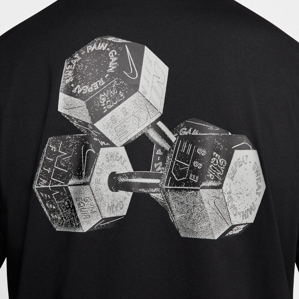 MEN'S NIKE M NK DF HYVERSE TOP SS GFX T-SHIRT (FV9614-010)