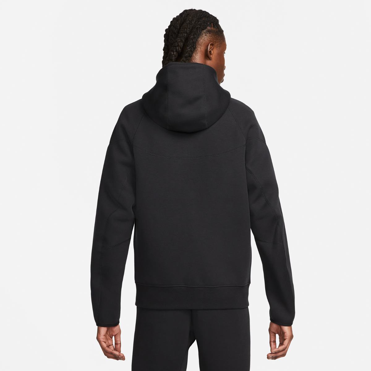МУЖСКАЯ ТОЛСТОВКА NIKE M NK TCH FLC FZ WR HOODIE (FB7921-010)