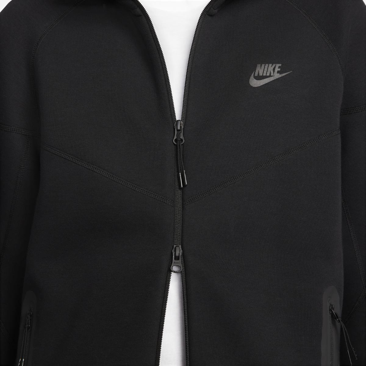 МУЖСКАЯ ТОЛСТОВКА NIKE M NK TCH FLC FZ WR HOODIE (FB7921-010)