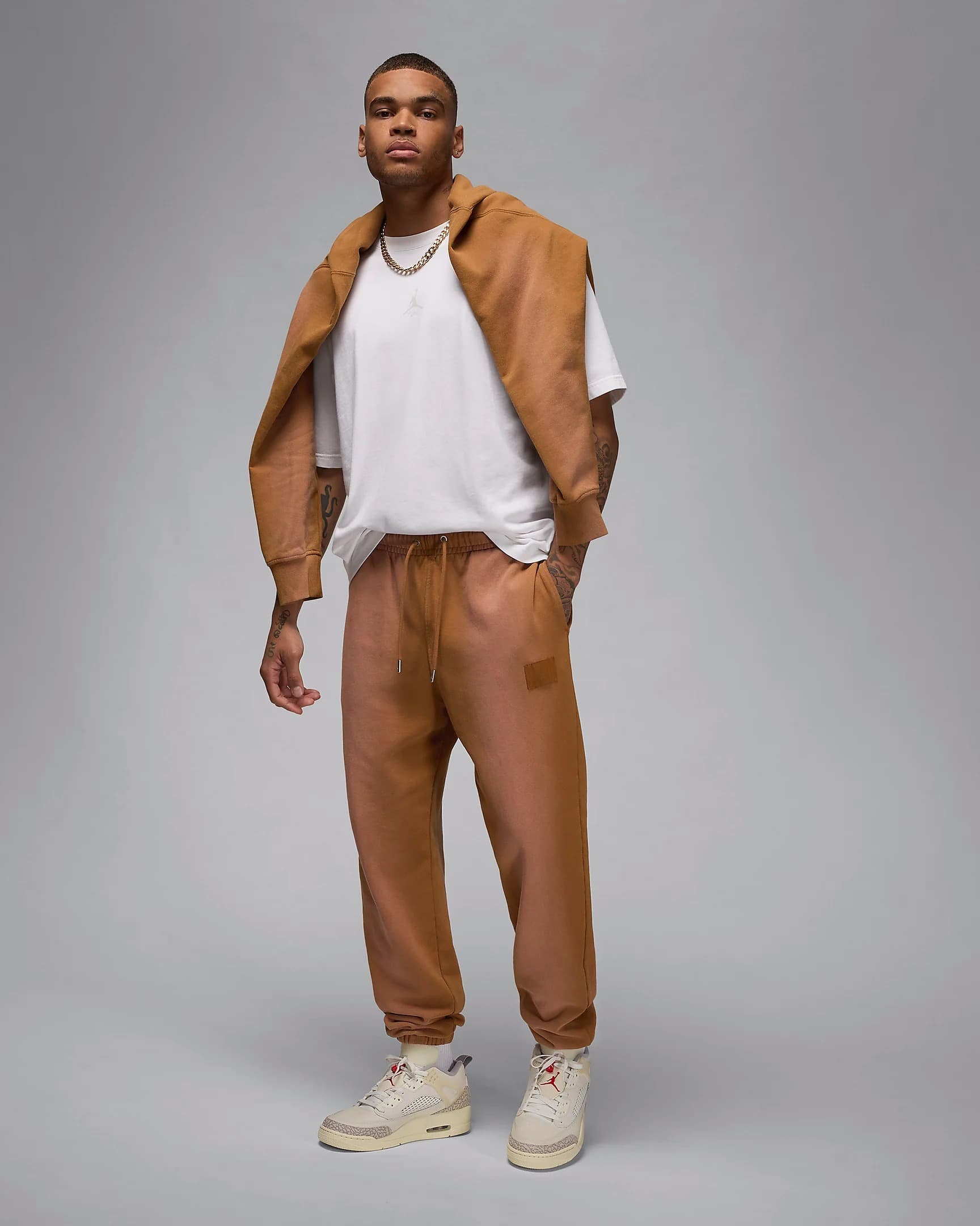 МУЖСКИЕ ШТАНЫ JORDAN FLIGHT WASH FLC PANT (FV7253-228)