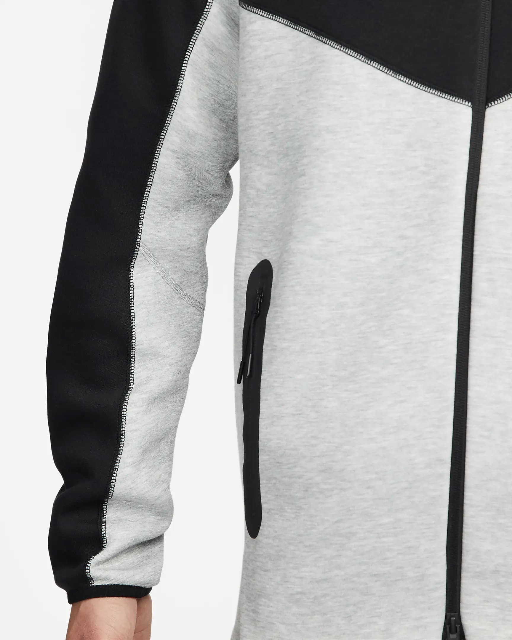 МУЖСКАЯ ТОЛСТОВКА NIKE M NK TCH FLC FZ WR HOODIE (FB7921-064)