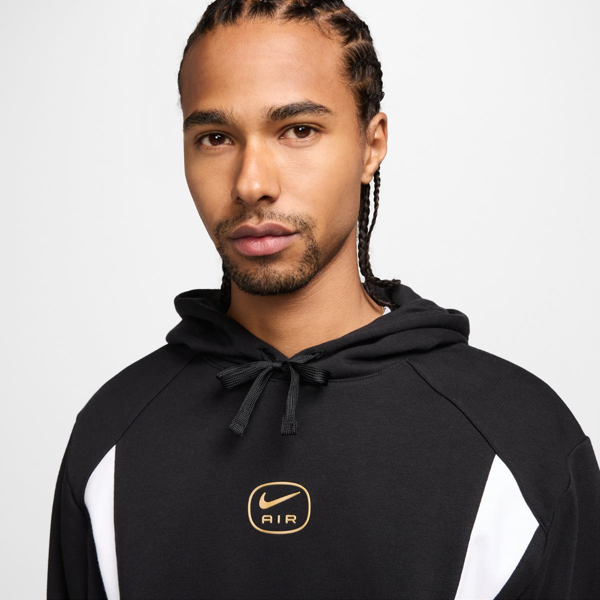 МУЖСКАЯ ТОЛСТОВКА NIKE M NSW SW AIR PO HOODY FLC BB (HM0175-010)