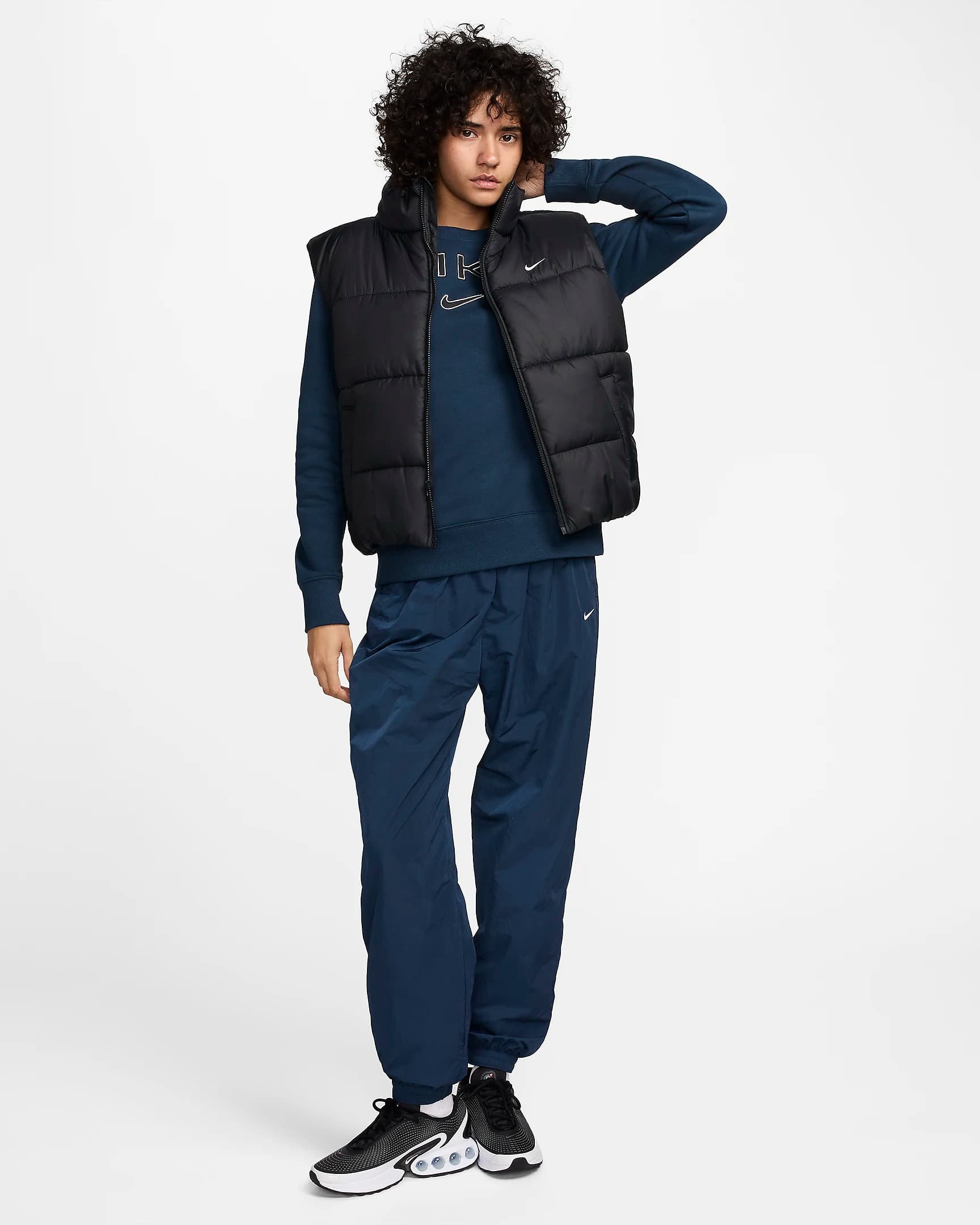 WOMEN'S VEST NIKE NSW TF SYNFL NK CLSC VEST (FZ5922-010)