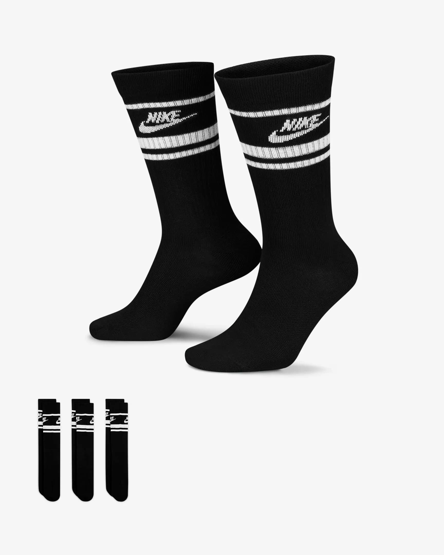 ШКАРПЕТКИ NIKE NSW EVERYDAY ESSENTIAL CR (DX5089-010)