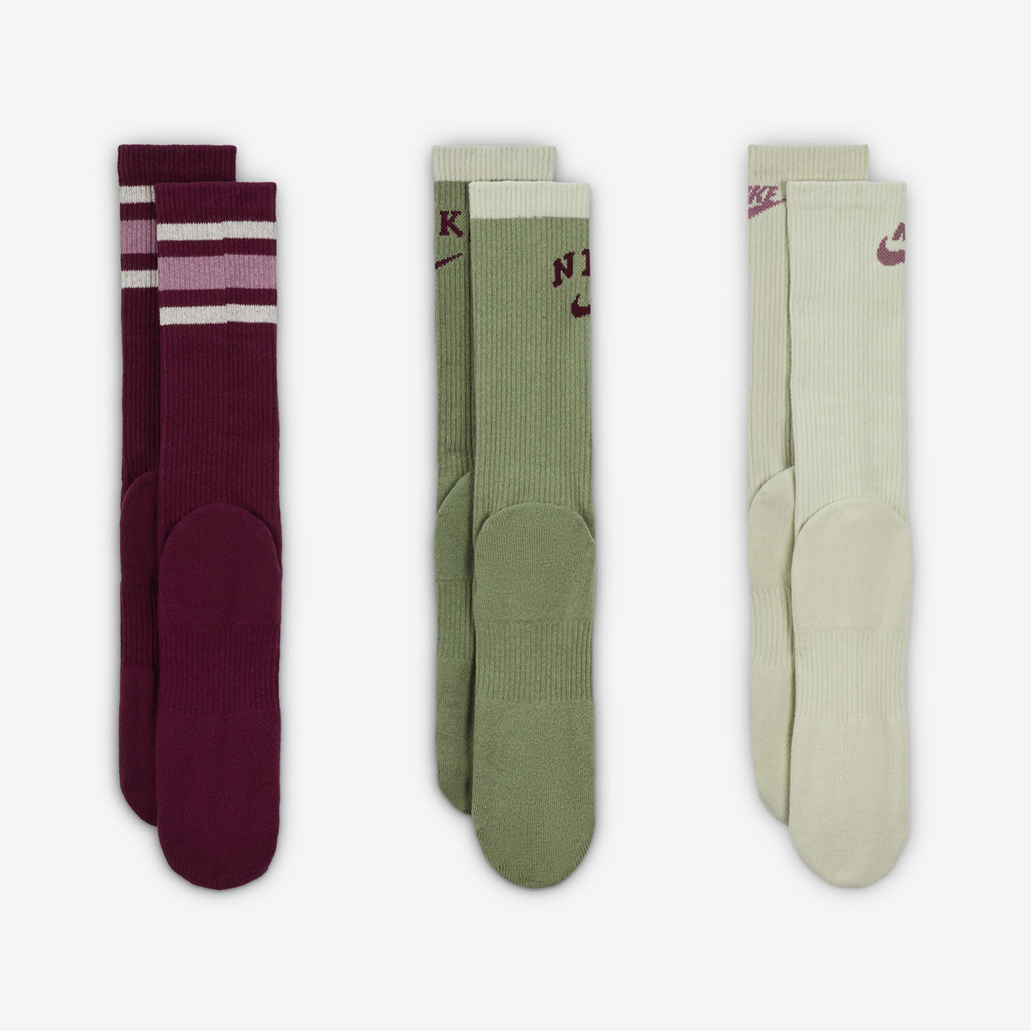 ШКАРПЕТКИ NIKE U NK ED PLS CSH CRW 3P 144 RTO (DX7665-901)