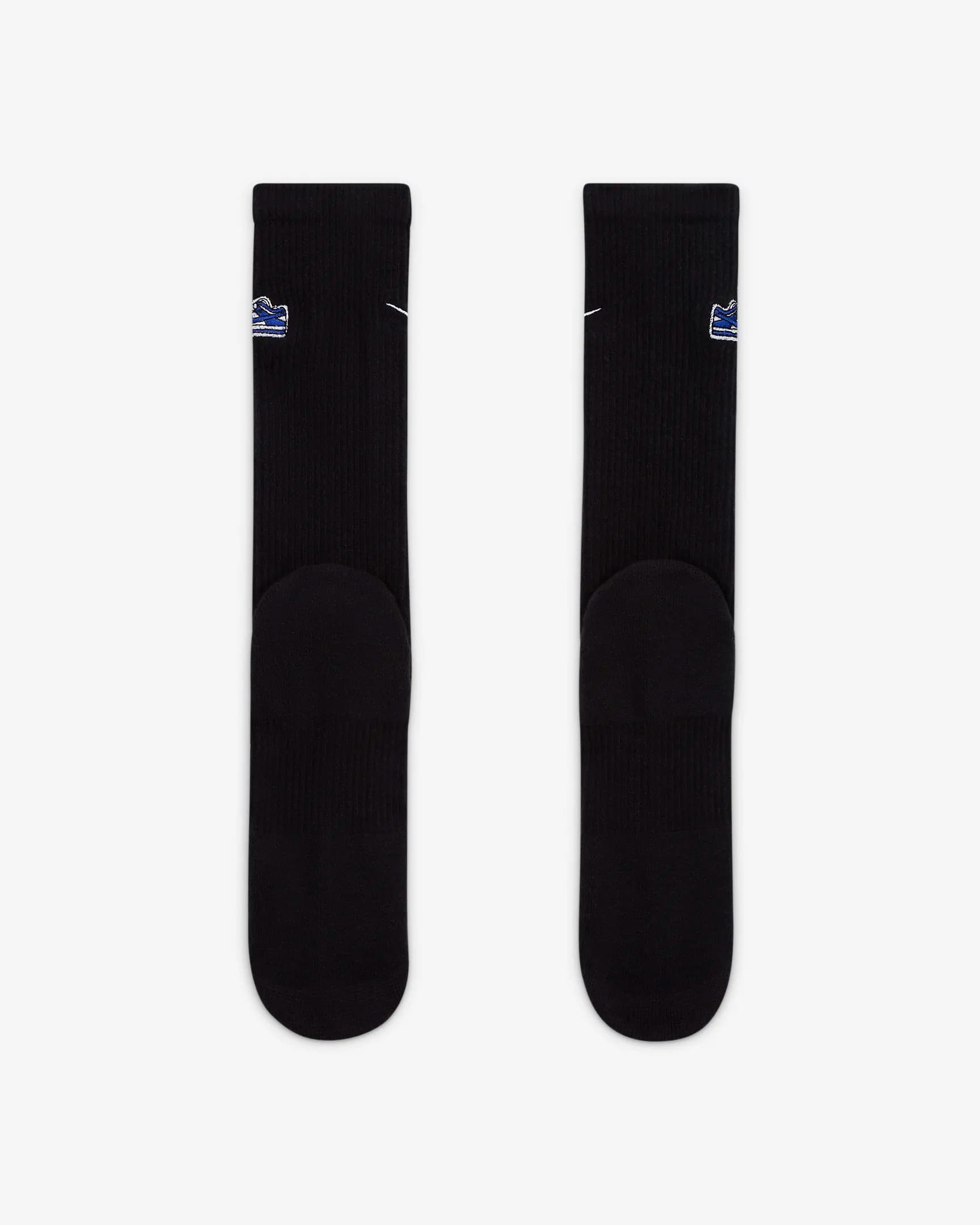 NIKE U NK EVERYDAY PLUS CUSH CREW 1 SOCKS (FQ0326-010)