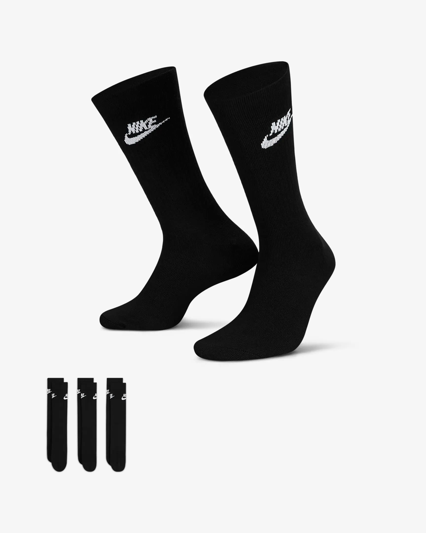 НОСКИ NIKE U NK NSW EVERYDAY ESSENTIAL CR (DX5025-010)