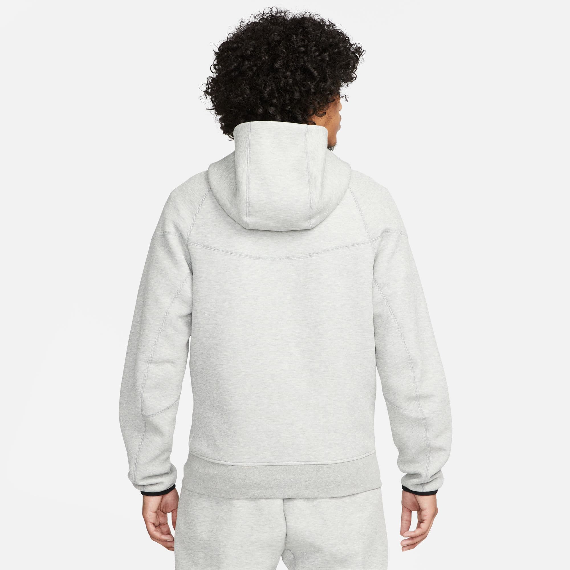 МУЖСКАЯ ТОЛСТОВКА NIKE M NK TCH FLC FZ WR HOODIE (FB7921-063)
