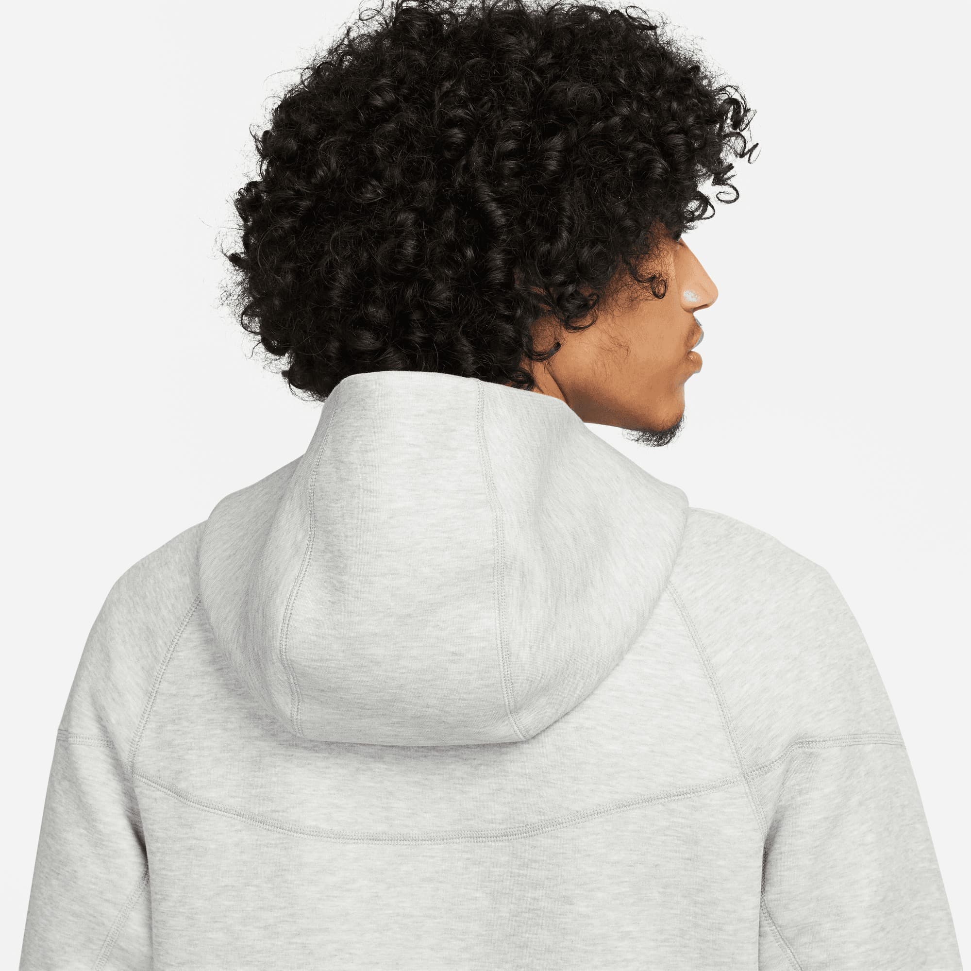 МУЖСКАЯ ТОЛСТОВКА NIKE M NK TCH FLC FZ WR HOODIE (FB7921-063)