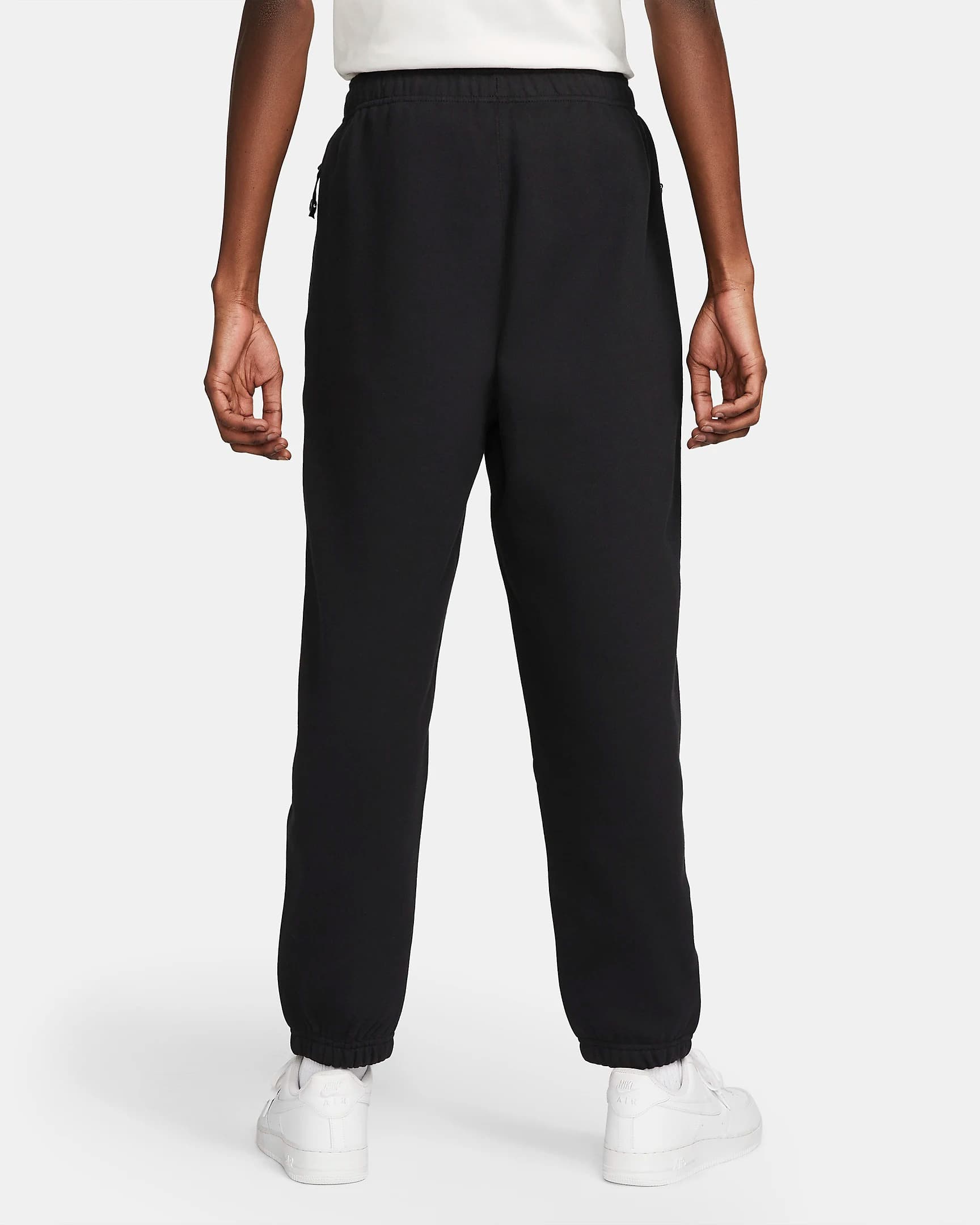 ЧОЛОВІЧІ ШТАНИ NIKE SOLO SWSH FLC CF PANT (DX1364-010)