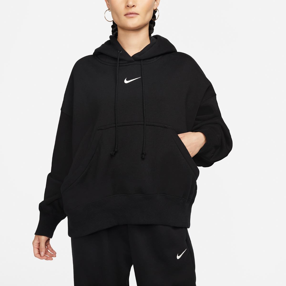 ЖІНОЧА ТОЛСТОВКА NIKE NSW STYLE FLC PO HOODIE OOS (DQ5858-010)