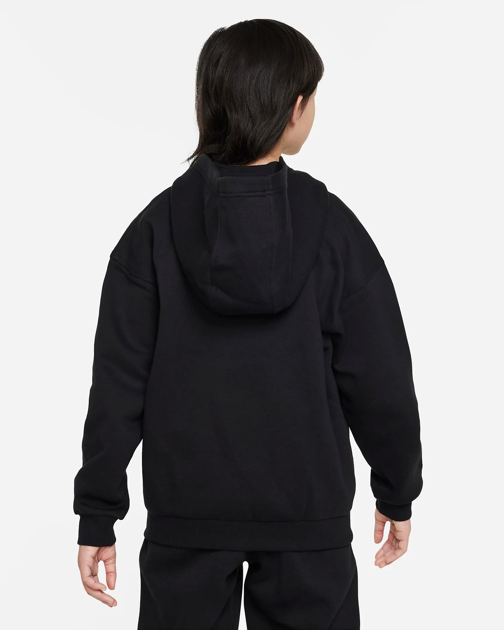 TEEN NIKE NSW CLUB FLC OVRSZD FZ LBR SWEATSHIRT (FD2931-010)