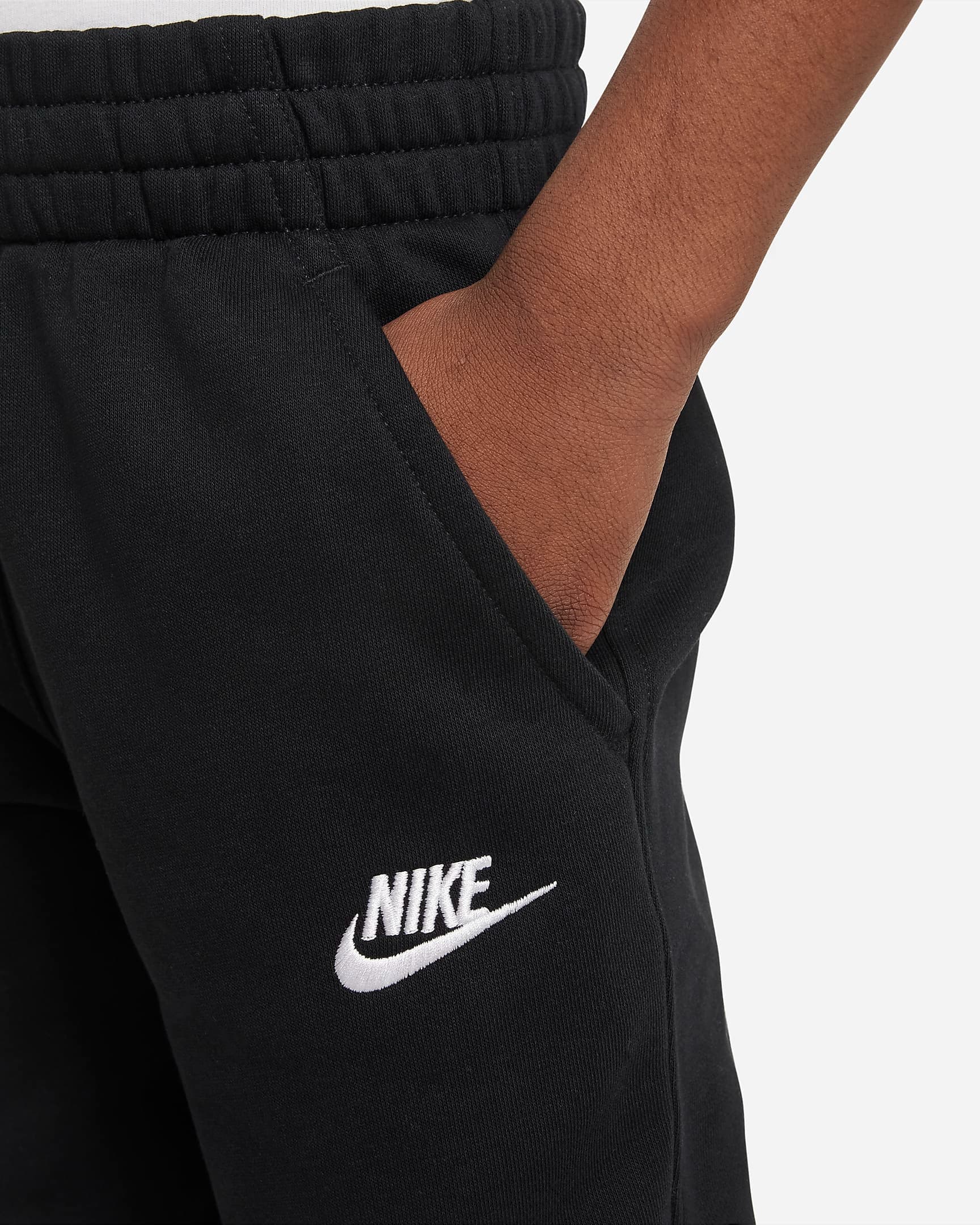 NIKE NSW CLUB FT JGGR LBR TEEN PANTS (FD3019-010)