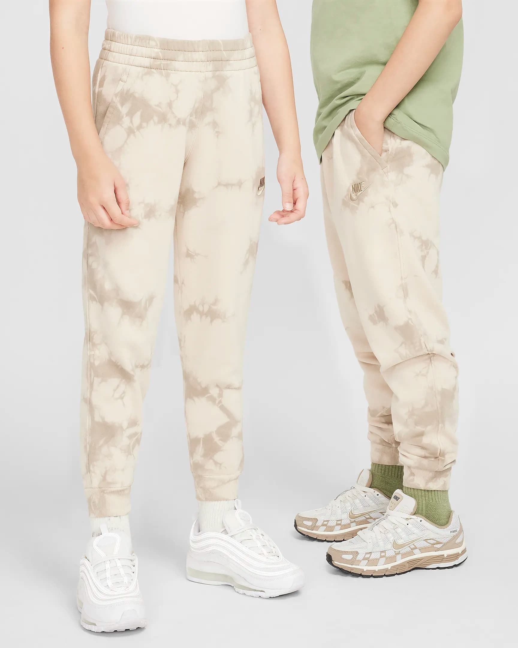 NIKE K NSW CLUB FLC JGGR WASH TEEN PANTS (FZ5496-126)
