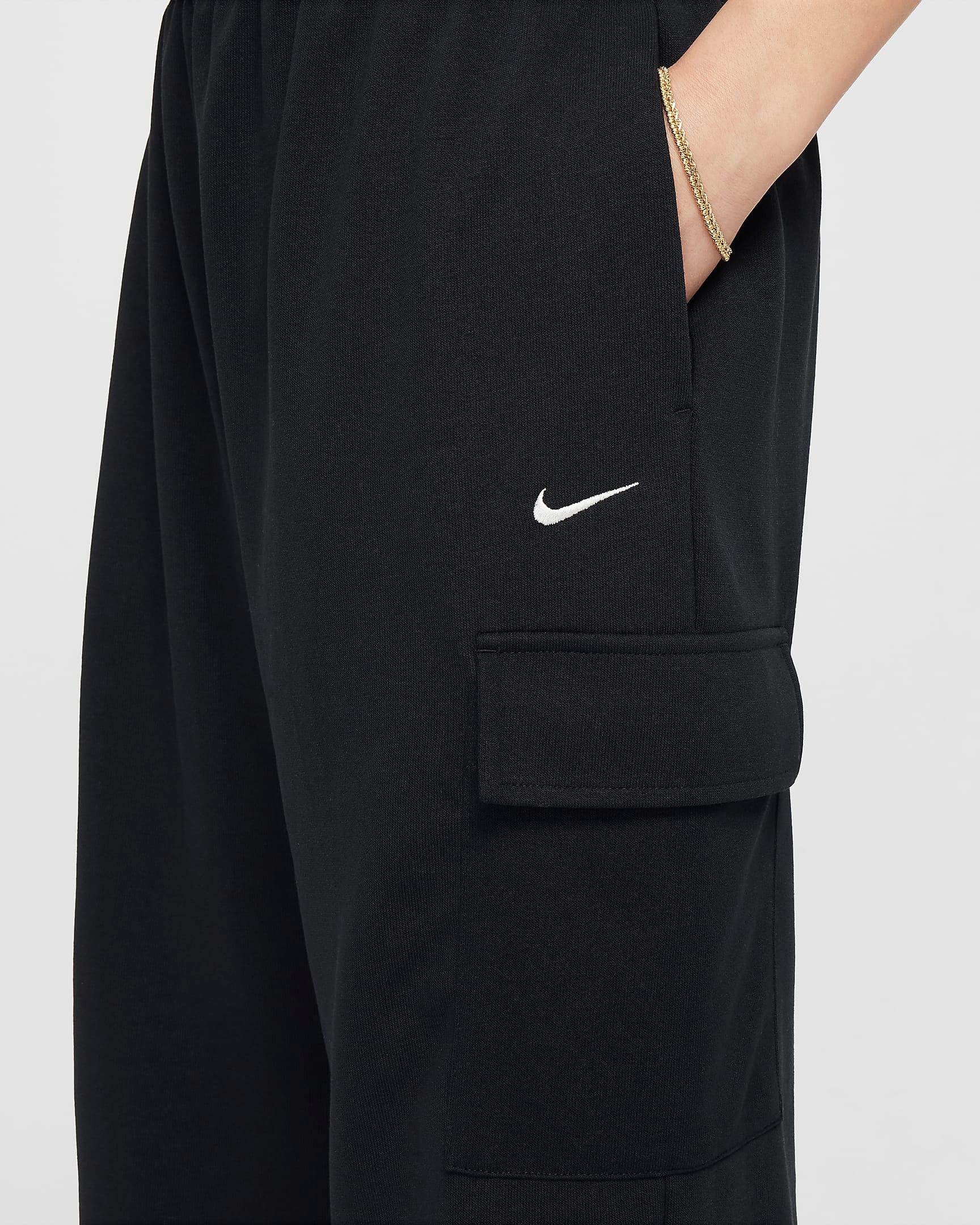 NIKE NSW DF FLC OVRSZD PANT DNCE TEENAGERS (FZ5550-010)