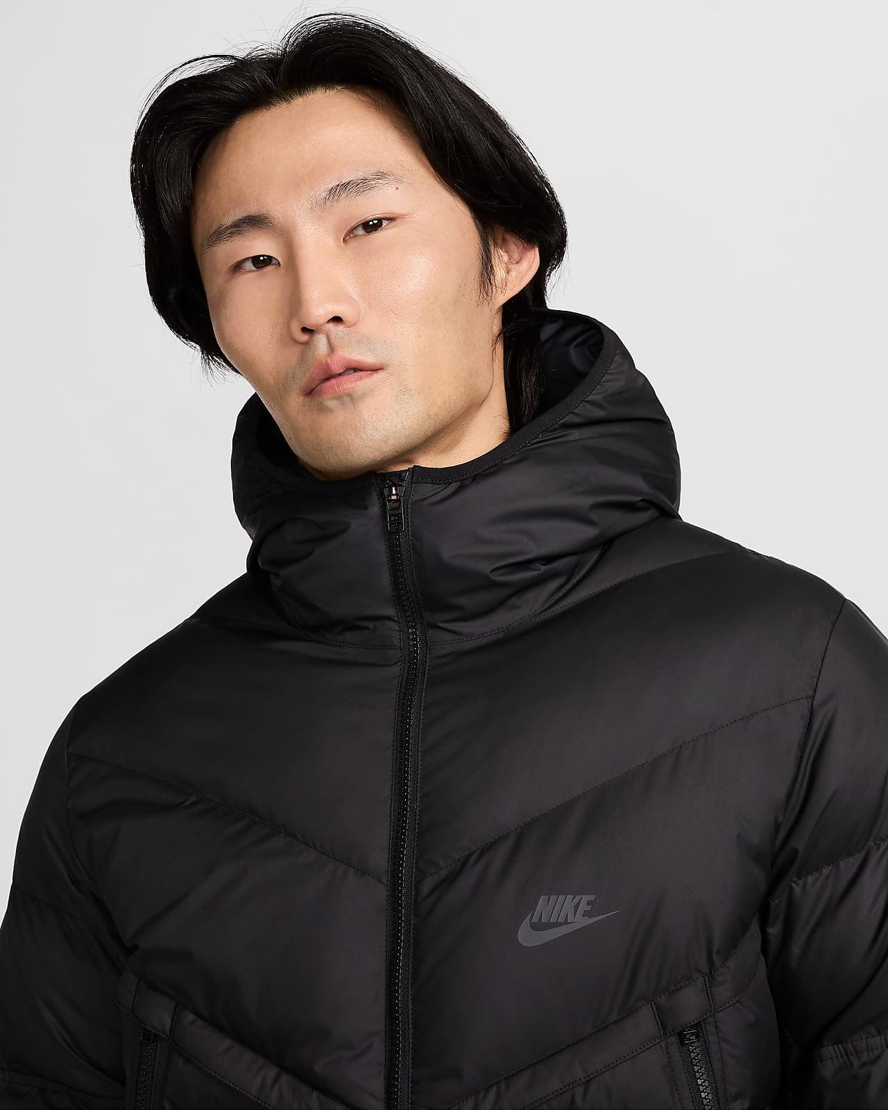МУЖСКАЯ КУРТКА NIKE NSW SF WR PL-FLD AIR MAX JKT (HF6603-010)