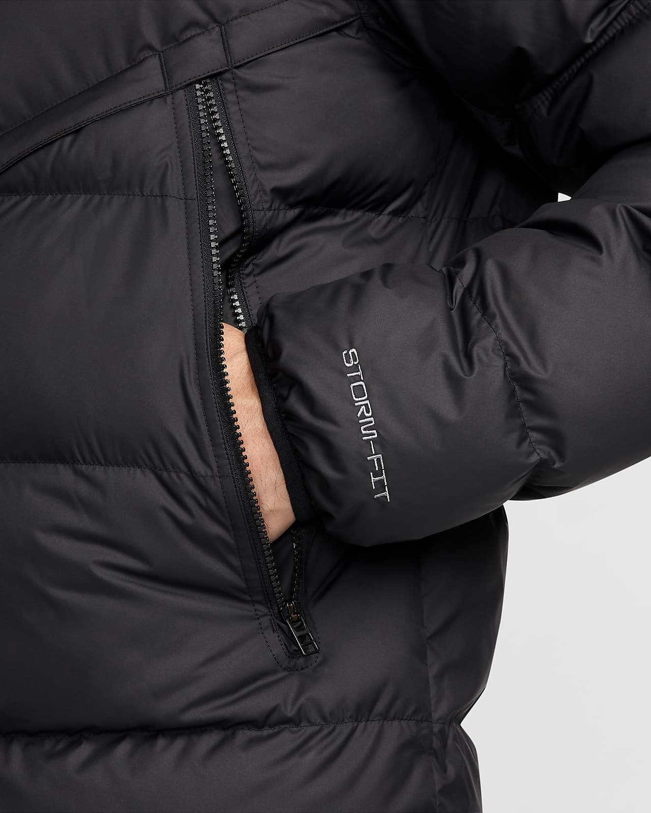 МУЖСКАЯ КУРТКА NIKE NSW SF WR PL-FLD AIR MAX JKT (HF6603-010)