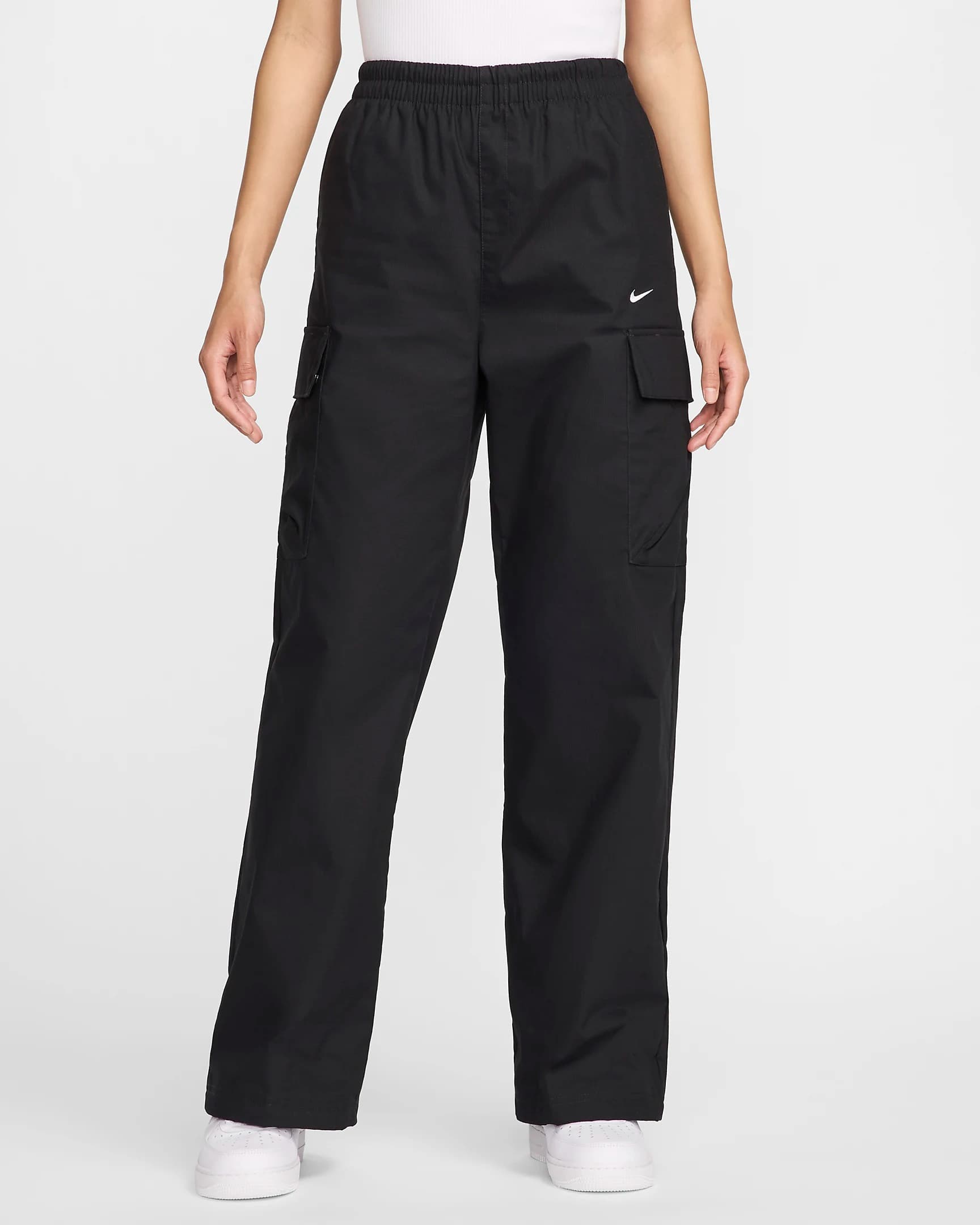 WOMEN'S PANTS NIKE NSW ESSTL WVN MR STD CRGO PT (FV7643-010)