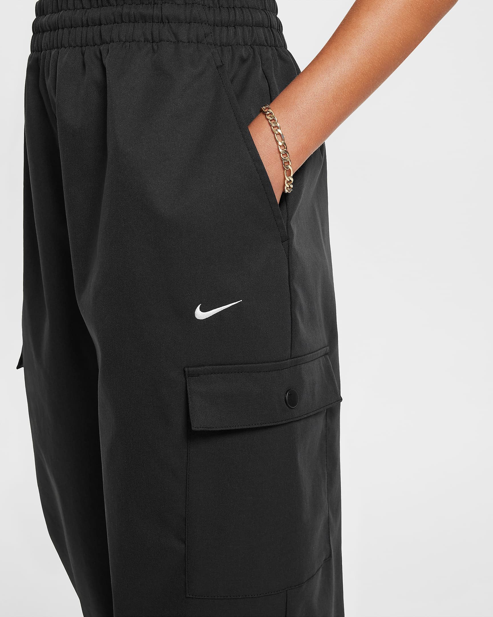 TEENAGE PANTS NIKE G NSW CARGO PANT STY STAR (FZ5554-010)