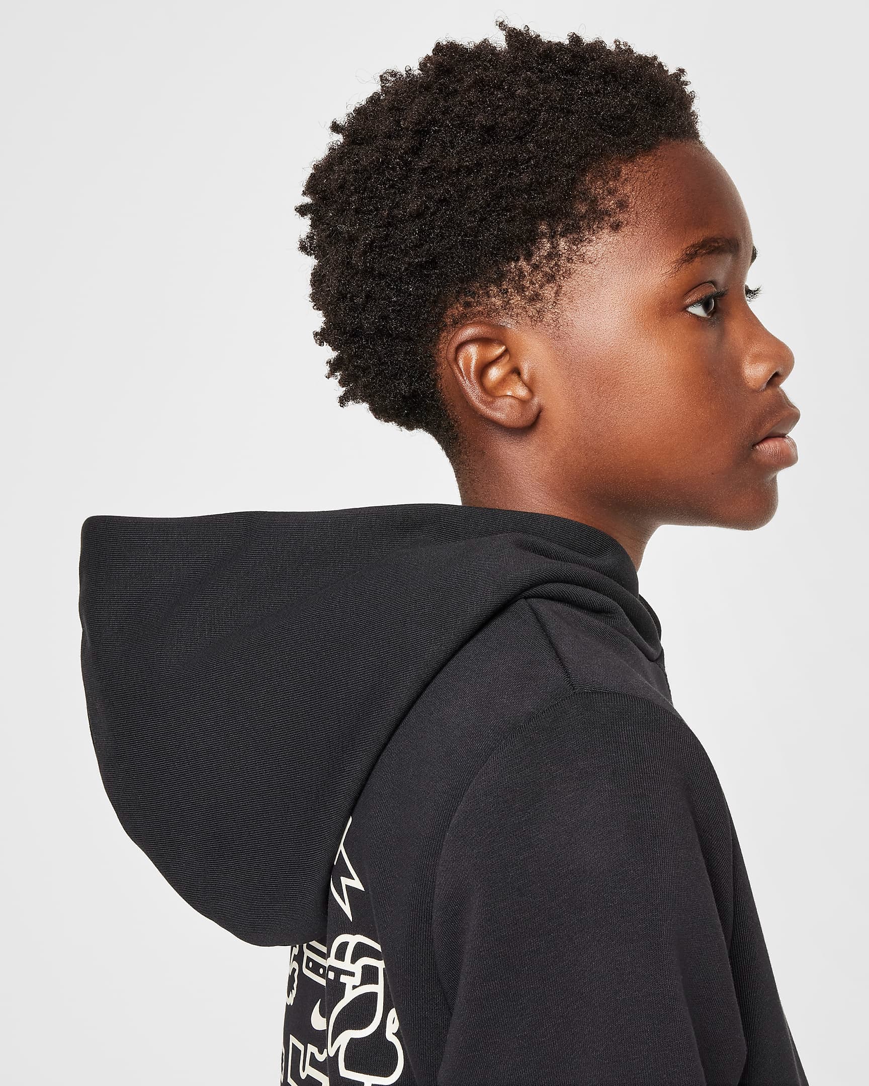 TEEN NIKE LBJ K NK DF STD ISSUE PO HDY SWEATSHIRT (HF4264-010)
