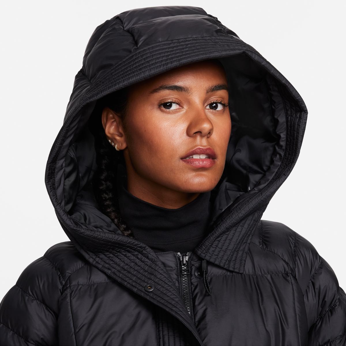 WOMEN'S NIKE NSW ESSNTL PRIMA PUFFER JACKET (FB8729-010)