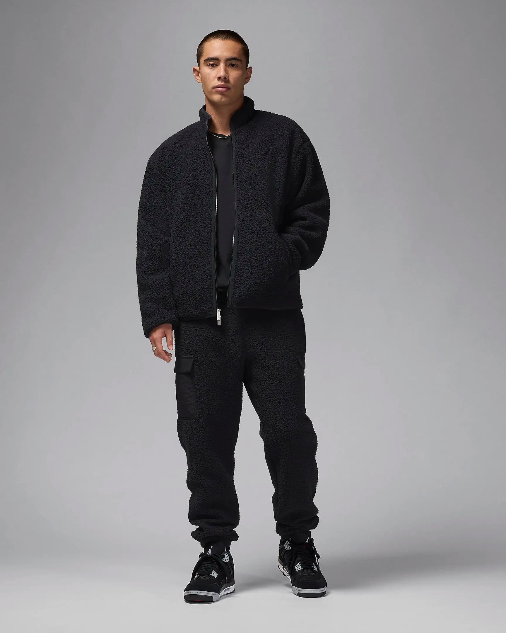 ЧОЛОВІЧА ТОЛСТОВКА JORDAN FLIGHT SHERPA JKT (FV7448-010)