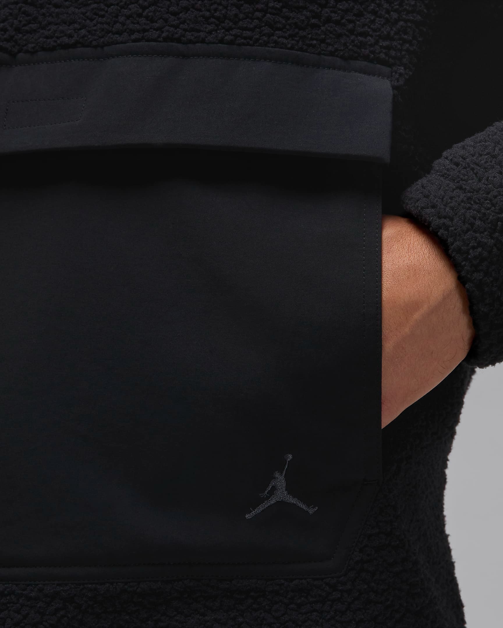 МУЖСКАЯ ТОЛСТОВКА JORDAN FLIGHT SHERPA TOP (FV7452-010)