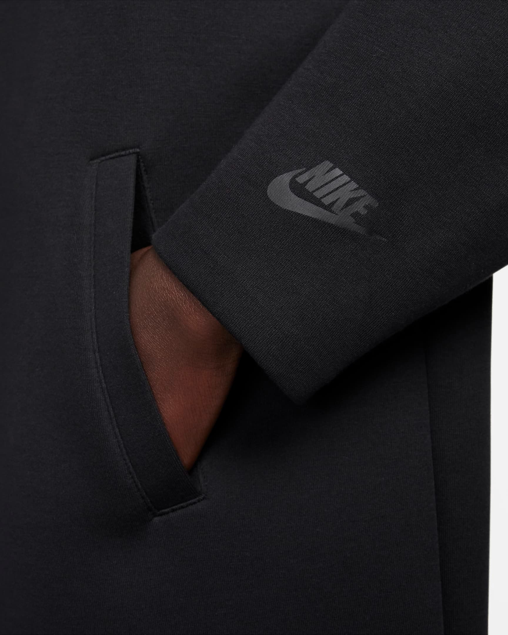 WOMEN'S NIKE NSW TECH FLEECE OS DUSTER TRENCH COAT (FQ2602-010)