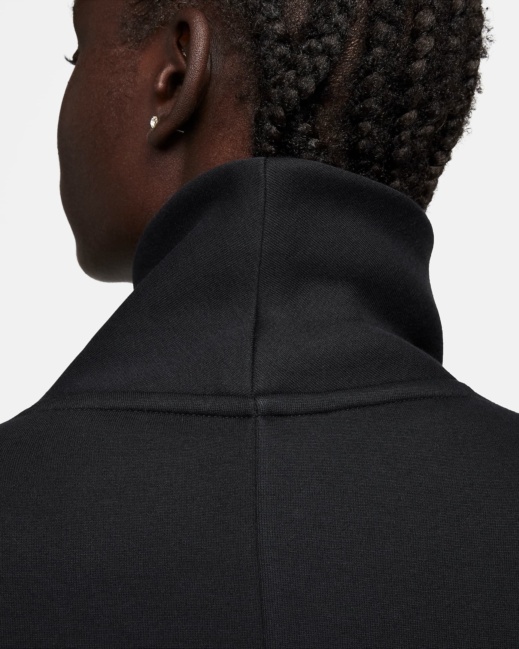 WOMEN'S NIKE NSW TECH FLEECE OS DUSTER TRENCH COAT (FQ2602-010)