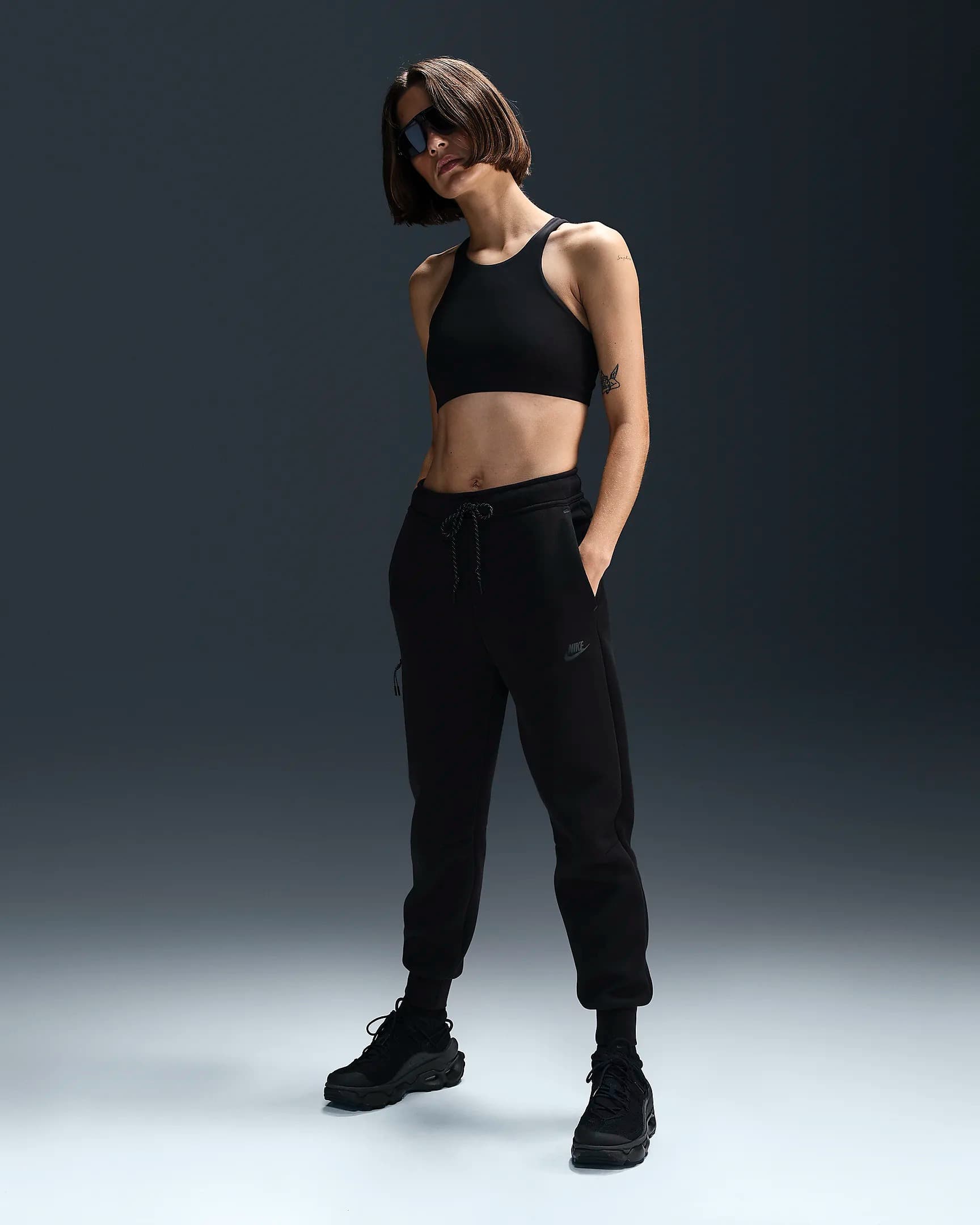 WOMEN'S NIKE NSW TCH FLC MR JGGER 2 PANTS (HV6779-010)